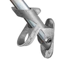Buiskoppeling Vlaggenstok variabel-C / 33,7 mm